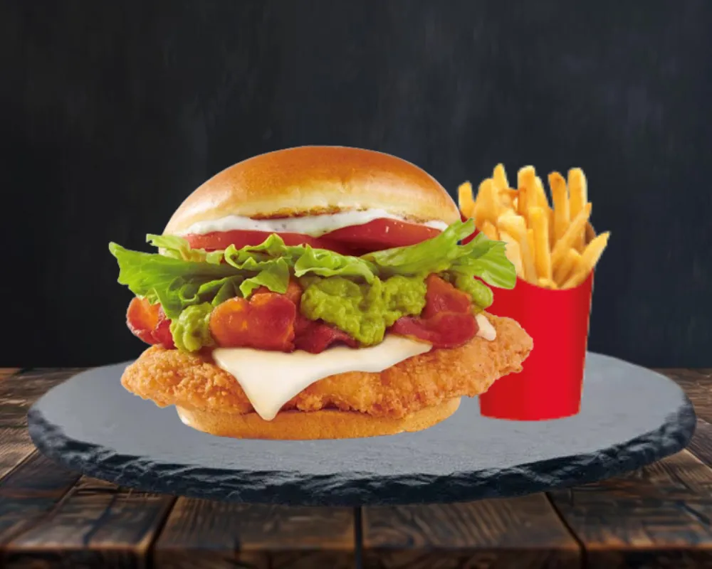 Chicken avocado+FRITES
