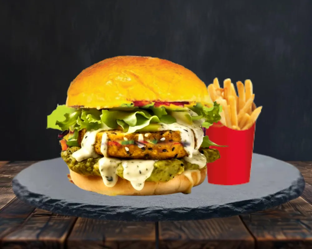 Burger thaï +FRITES